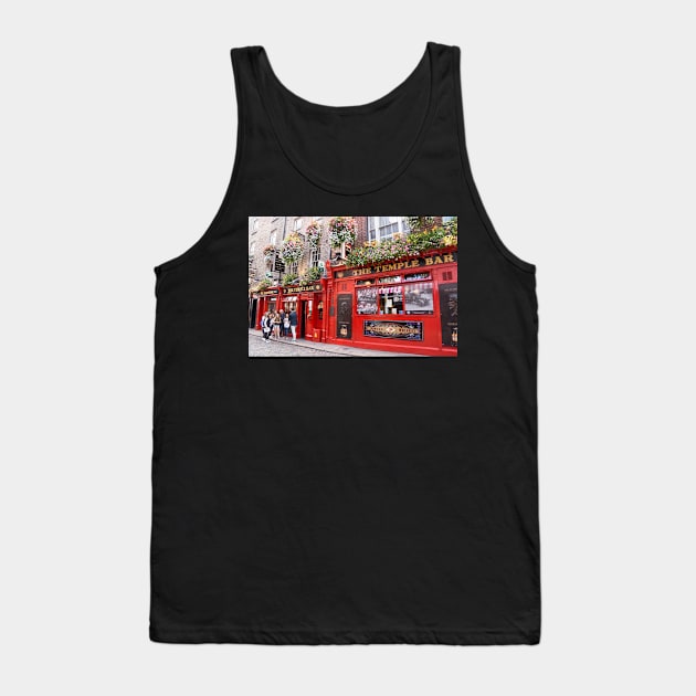 The Temple Bar. Tank Top by sma1050